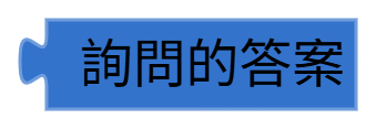 詢問的答案